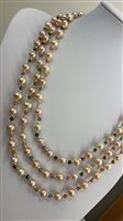 Collana Rajola Donna in Pietre dure Perla 54-399-46 - 54-399-46
